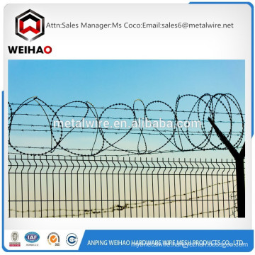 Portugal salable applicative good quality BTO-22 razor barbed wire/razor wire